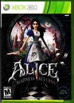 Xbox 360 Alice Madness Returns Front CoverThumbnail